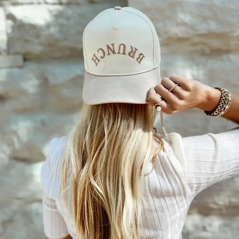 Brunch Backwards Embroidered Cap