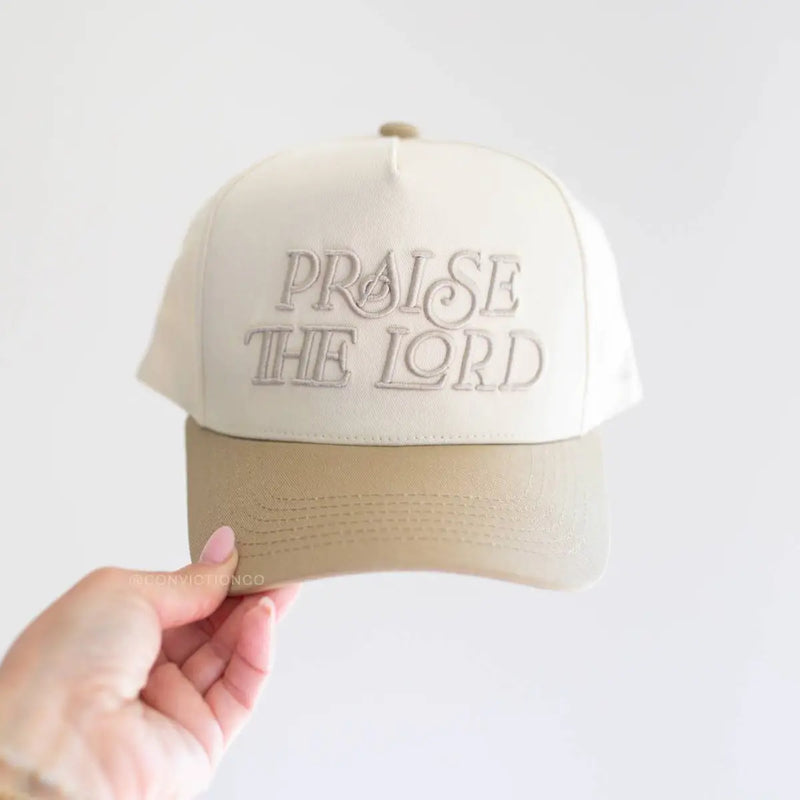 Praise the Lord Christian Trucker Hat