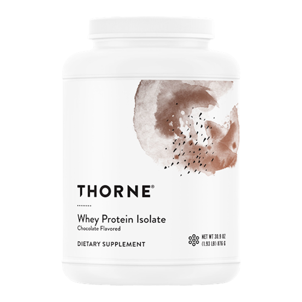 Thorne Whey Protein Isolate — Chocolate