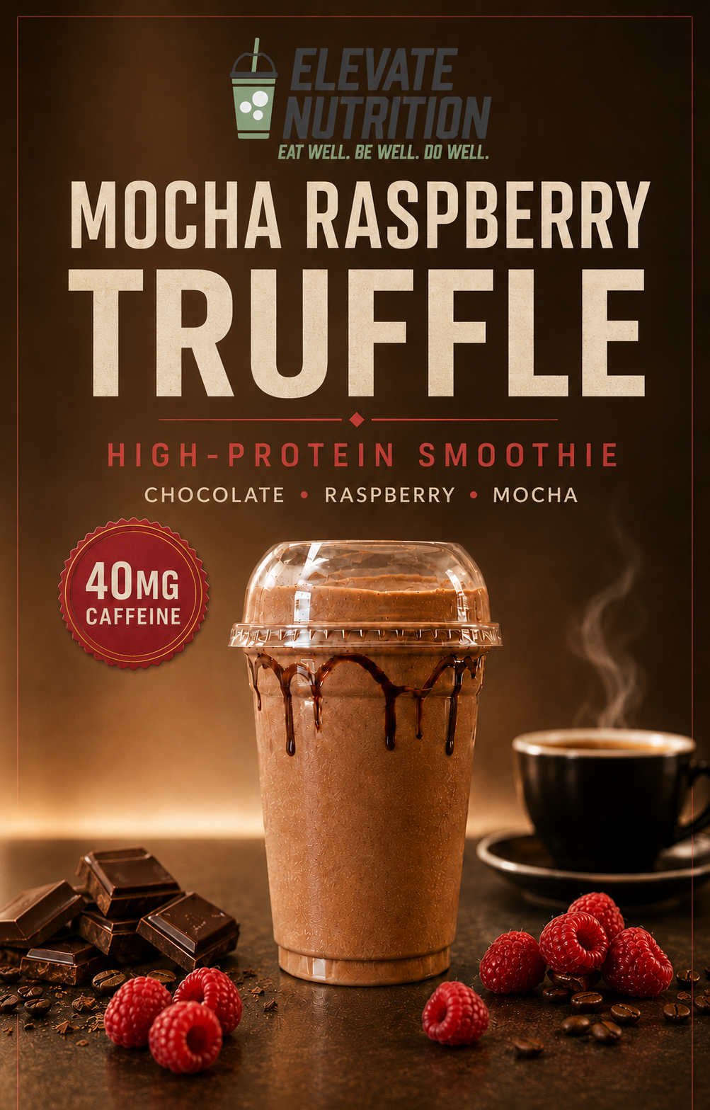 Mocha Raspberry Truffle image 0