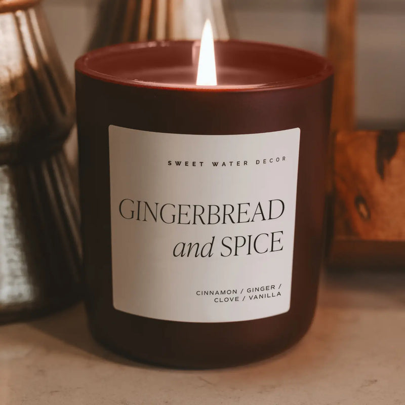 Gingerbread and Spice 15 oz Soy Candle